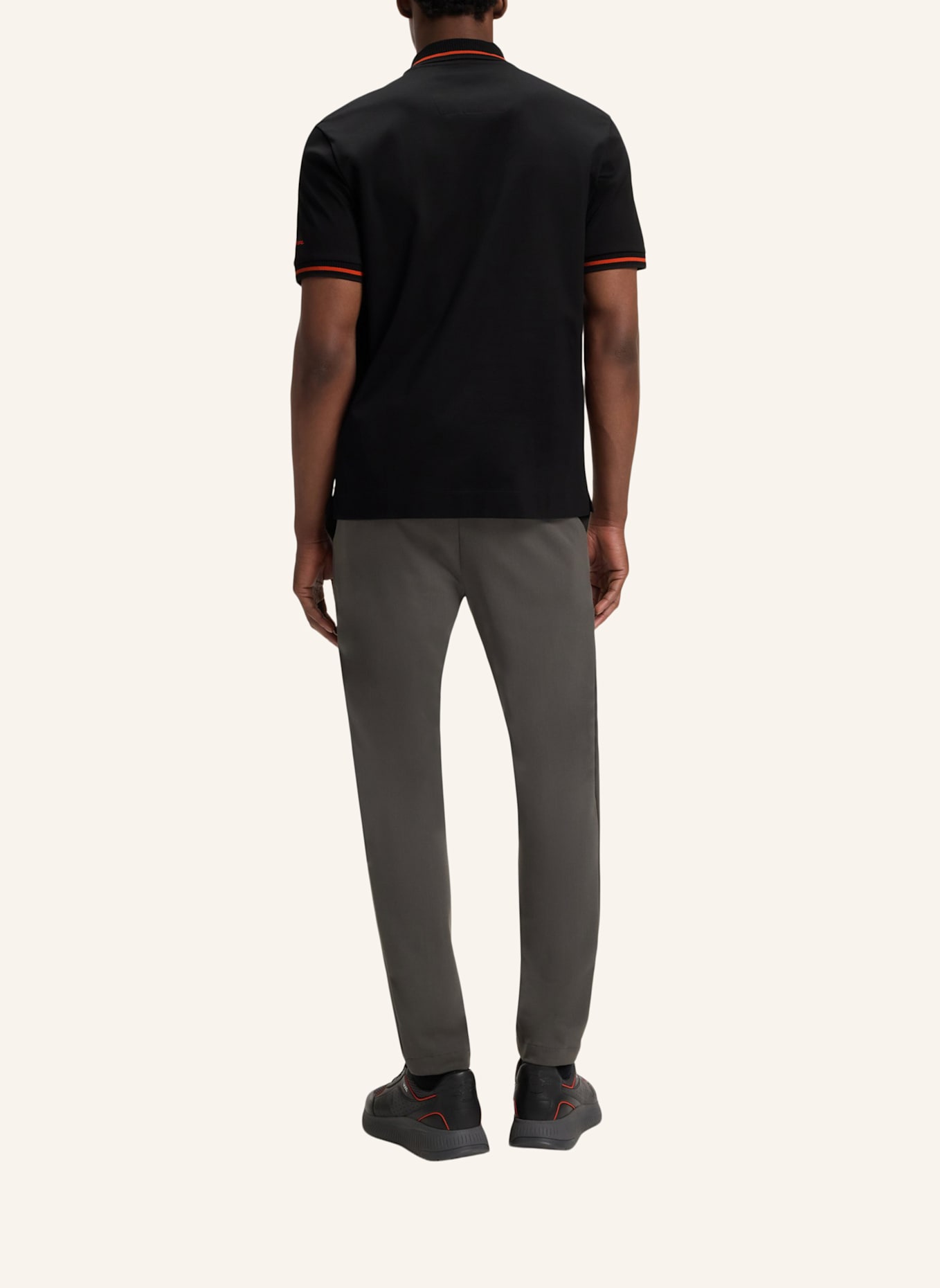 BOSS Poloshirt C-PARRIS 197_PS Regular Fit: SCHWARZ