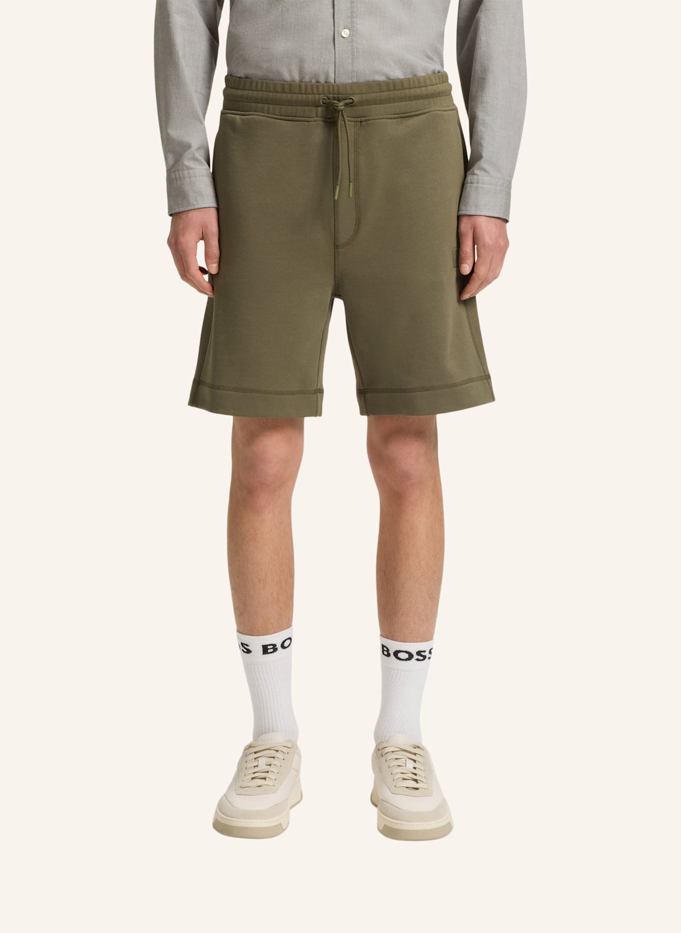 BOSS Casual Hose SEWALK Regular Fit: HELLGRÜN