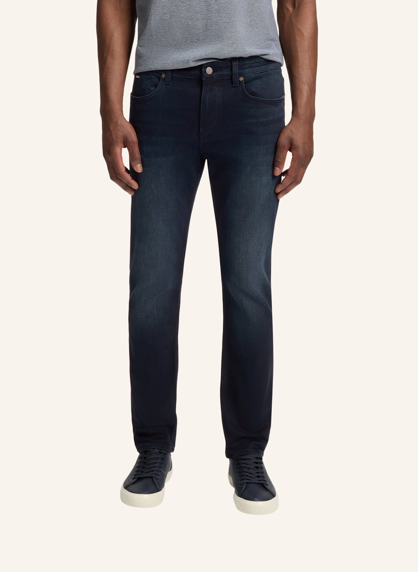 BOSS Jeans P-DELAWARE Slim Fit: DUNKELBLAU