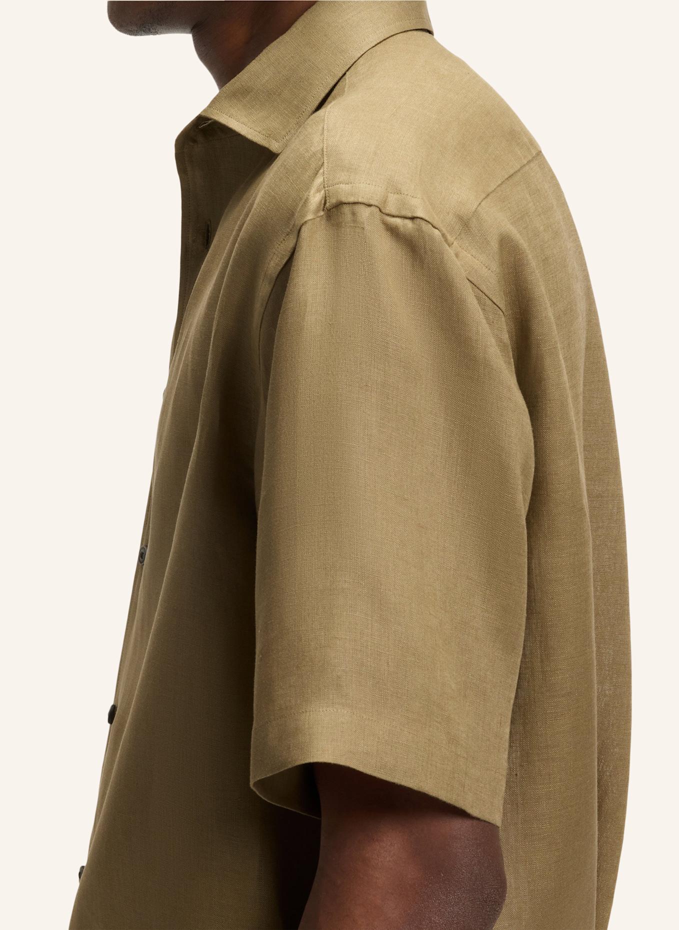 BOSS Business Hemd H-CESAR-1PIECE-SH_DB Relaxed Fit: GRÜN