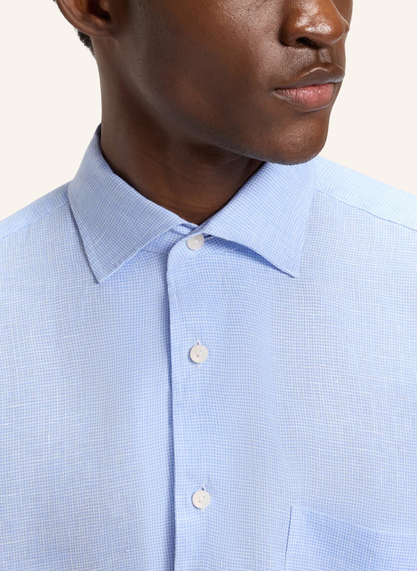BOSS Business Hemd H-JACK-1PIE-1P-SH_DB Regular Fit: HELLBLAU