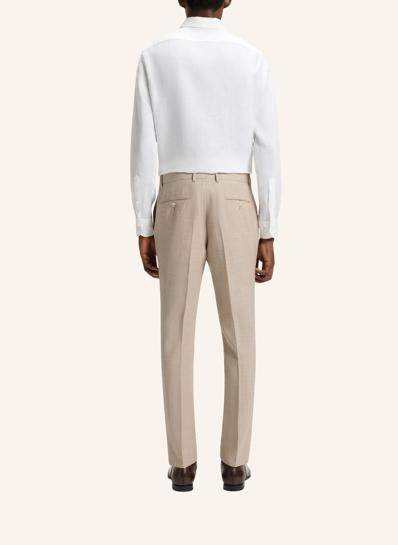 BOSS Business Hemd H-JACK-1PIECE_DB Regular Fit: WEISS