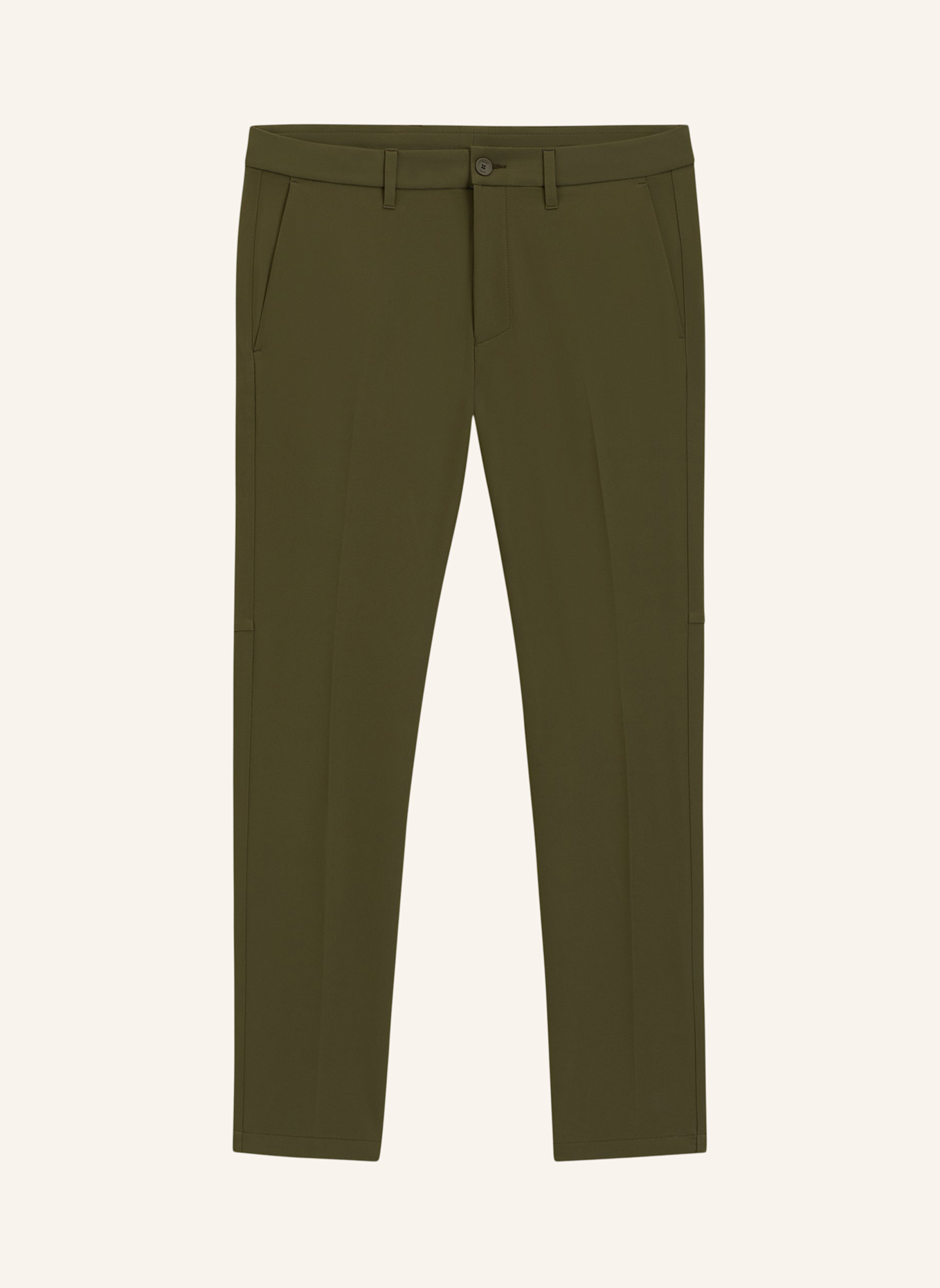 BOSS Chino COMMUTER Slim Fit: DUNKELGRÜN