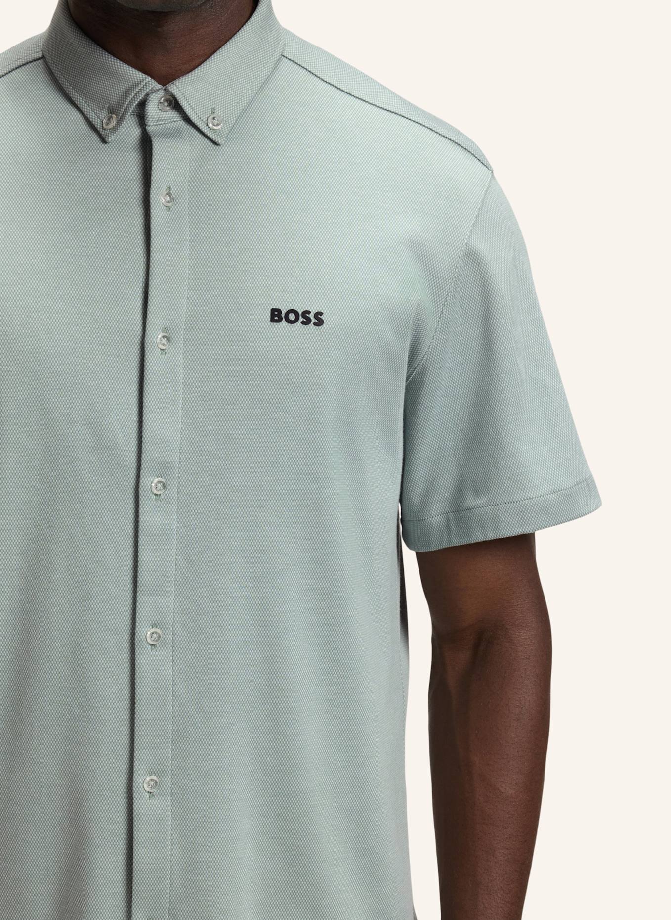BOSS Casual Hemd B_MOTION_S Regular Fit: GRÜN