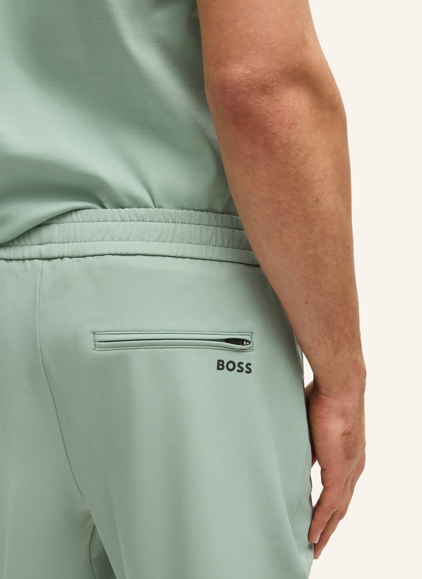 BOSS Casual Hose T_FLEX Tapered Fit: GRÜN
