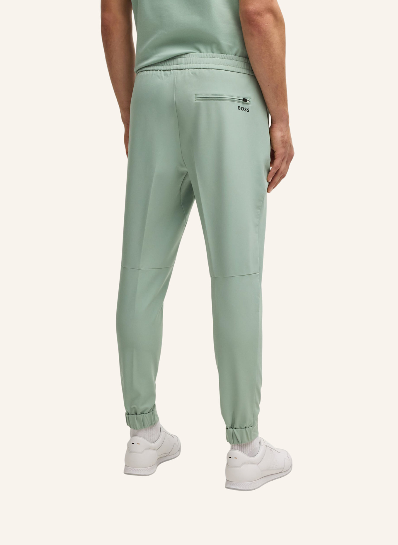 BOSS Casual Hose T_FLEX Tapered Fit: GRÜN
