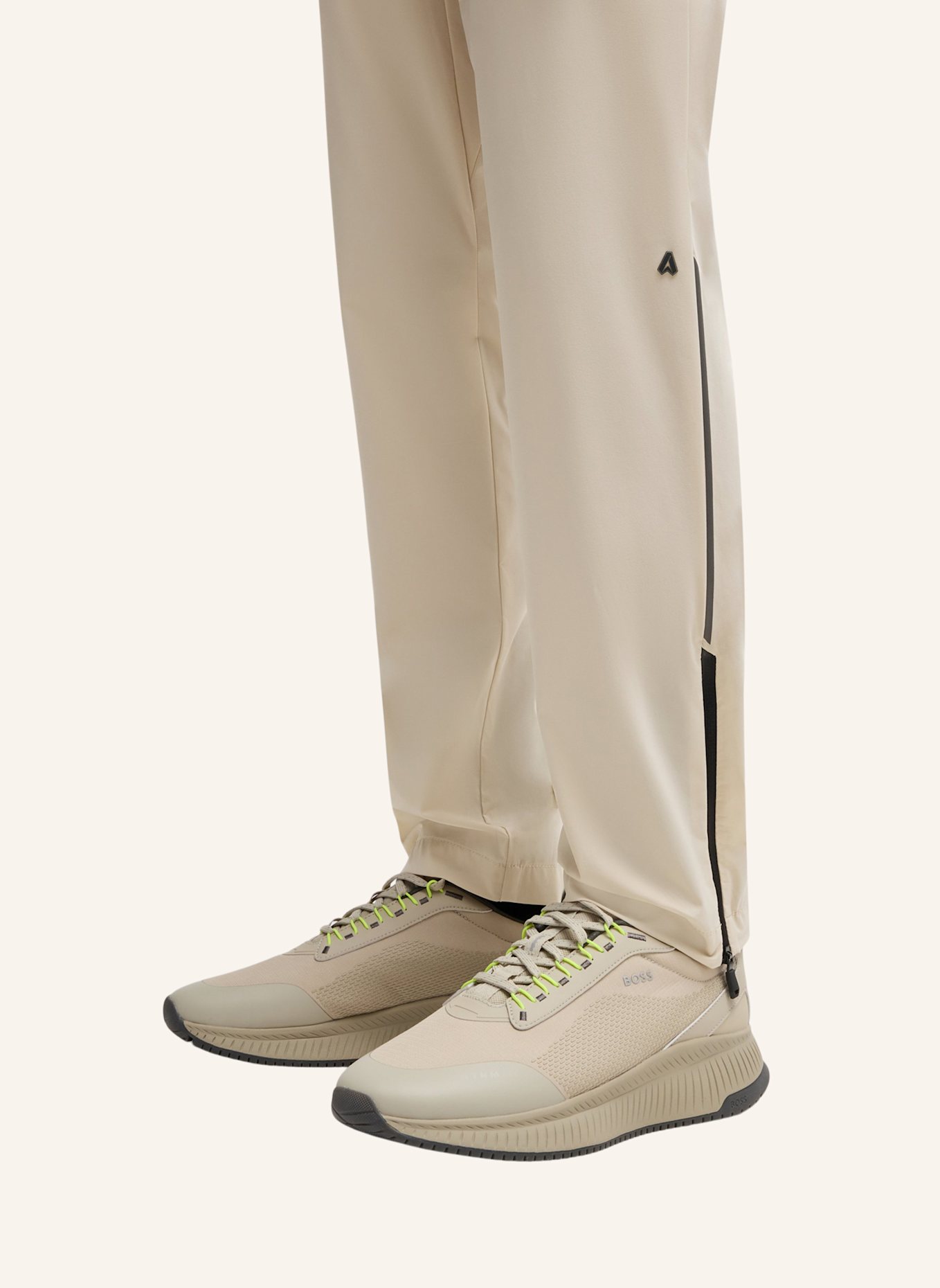 BOSS Casual Hose T_ACTIVE MOVE Regular Fit: BEIGE