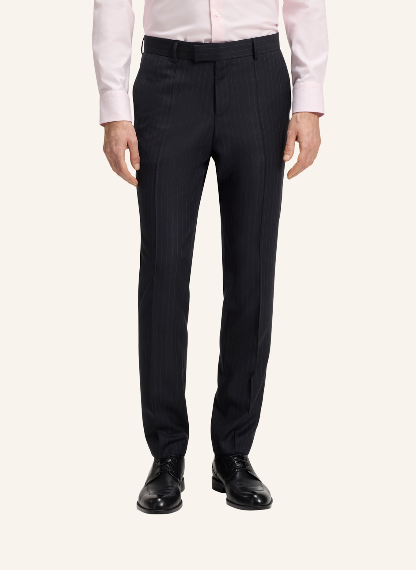 BOSS Business Anzug H-HUGE-2PCS-253 Slim Fit: DUNKELBLAU