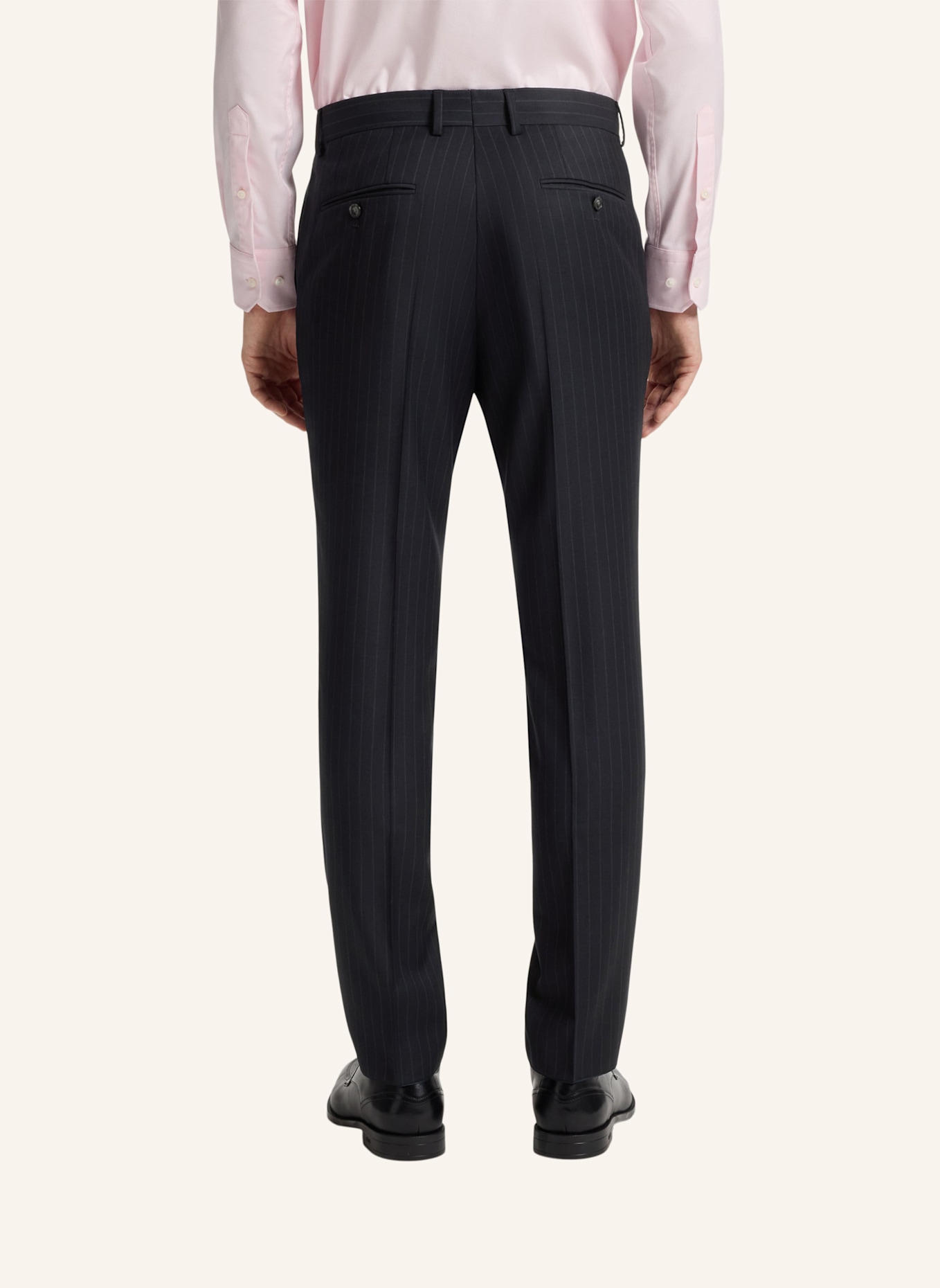 BOSS Business Anzug H-HUGE-2PCS-253 Slim Fit: DUNKELBLAU