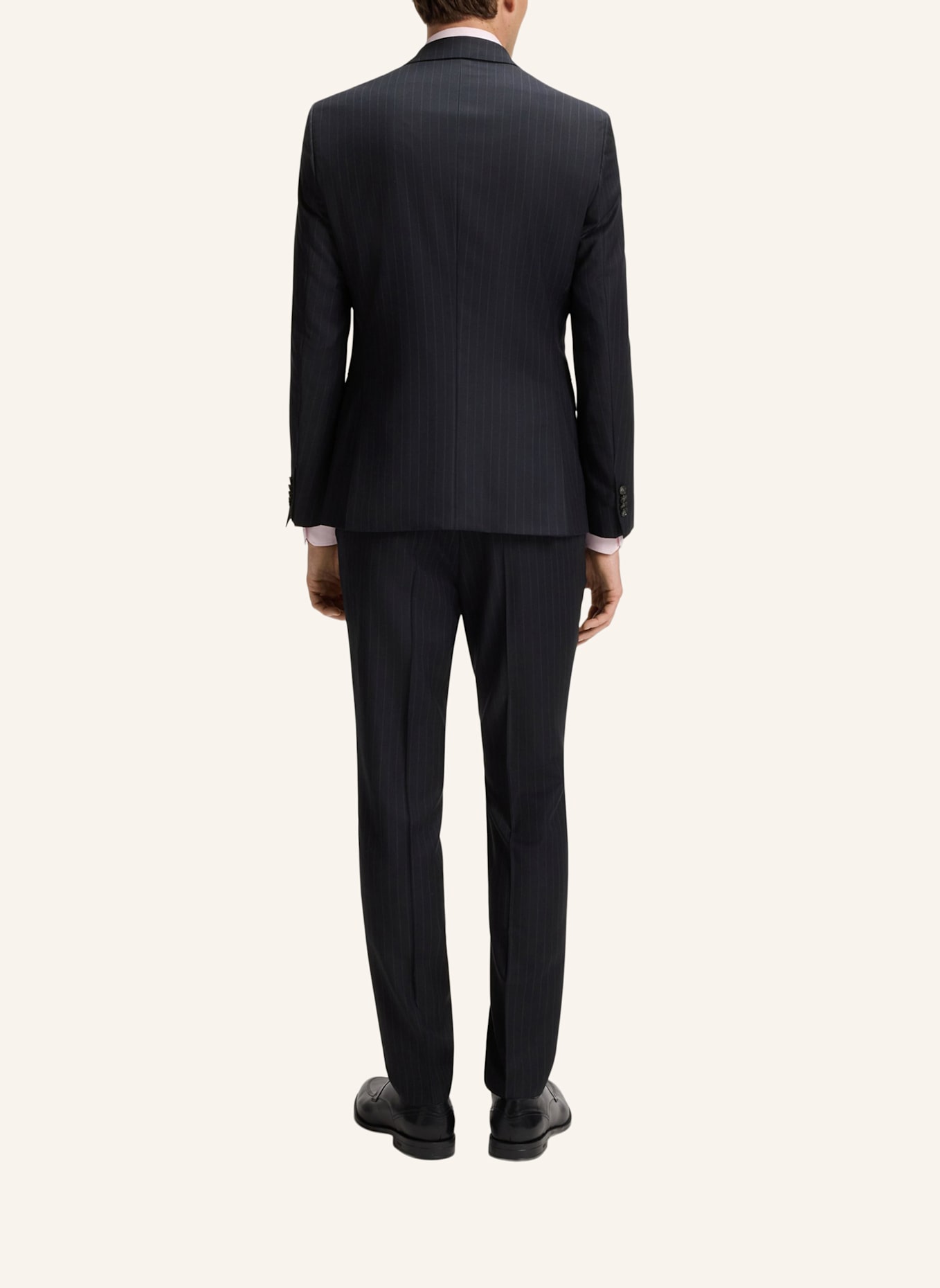 BOSS Business Anzug H-HUGE-2PCS-253 Slim Fit: DUNKELBLAU