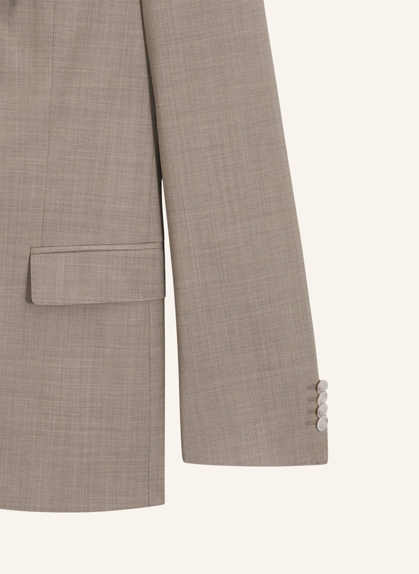 BOSS Business Anzug H-HUGE-2PCS-253 Slim Fit: BEIGE