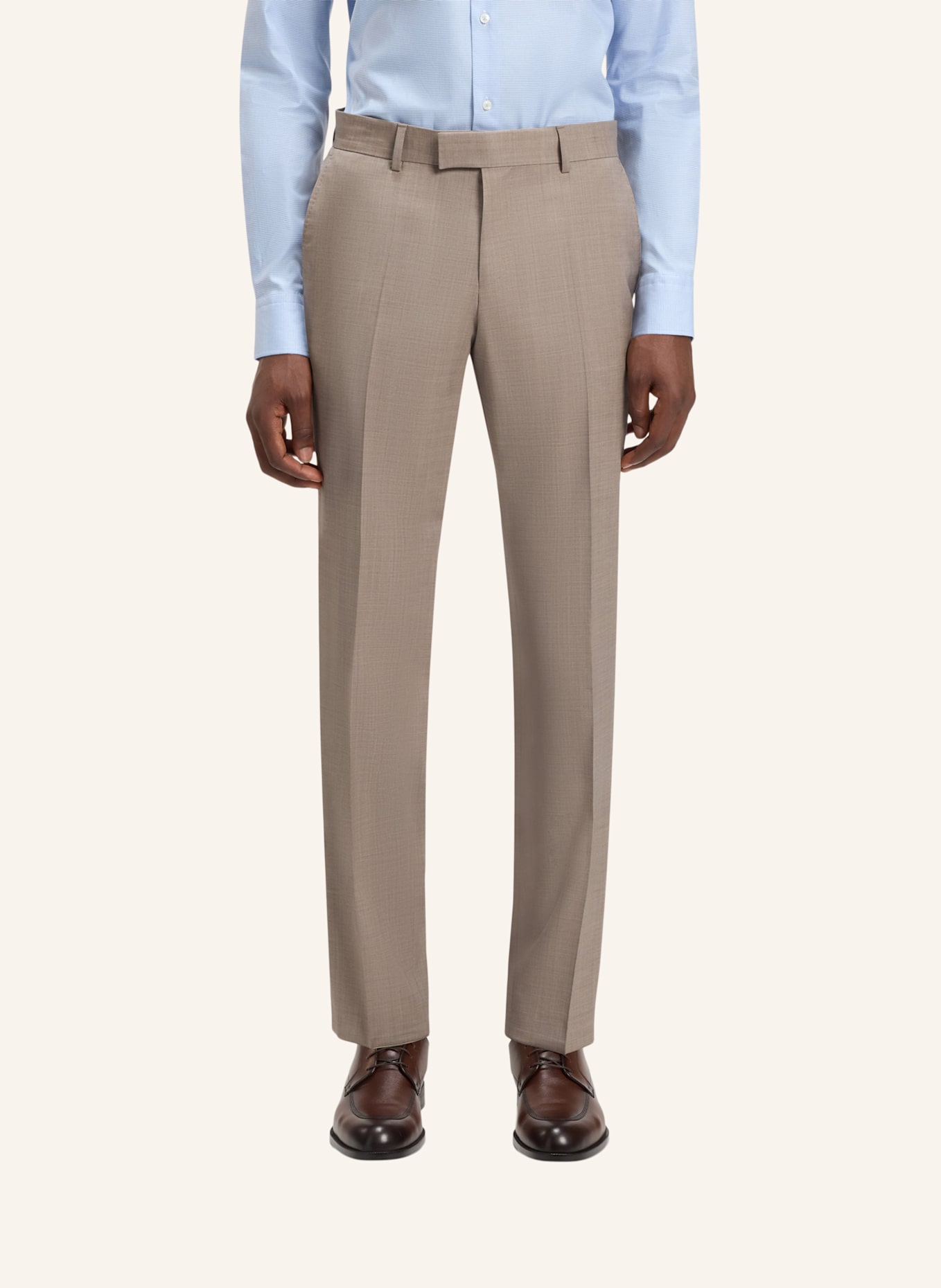 BOSS Business Anzug H-HUGE-2PCS-253 Slim Fit: BEIGE