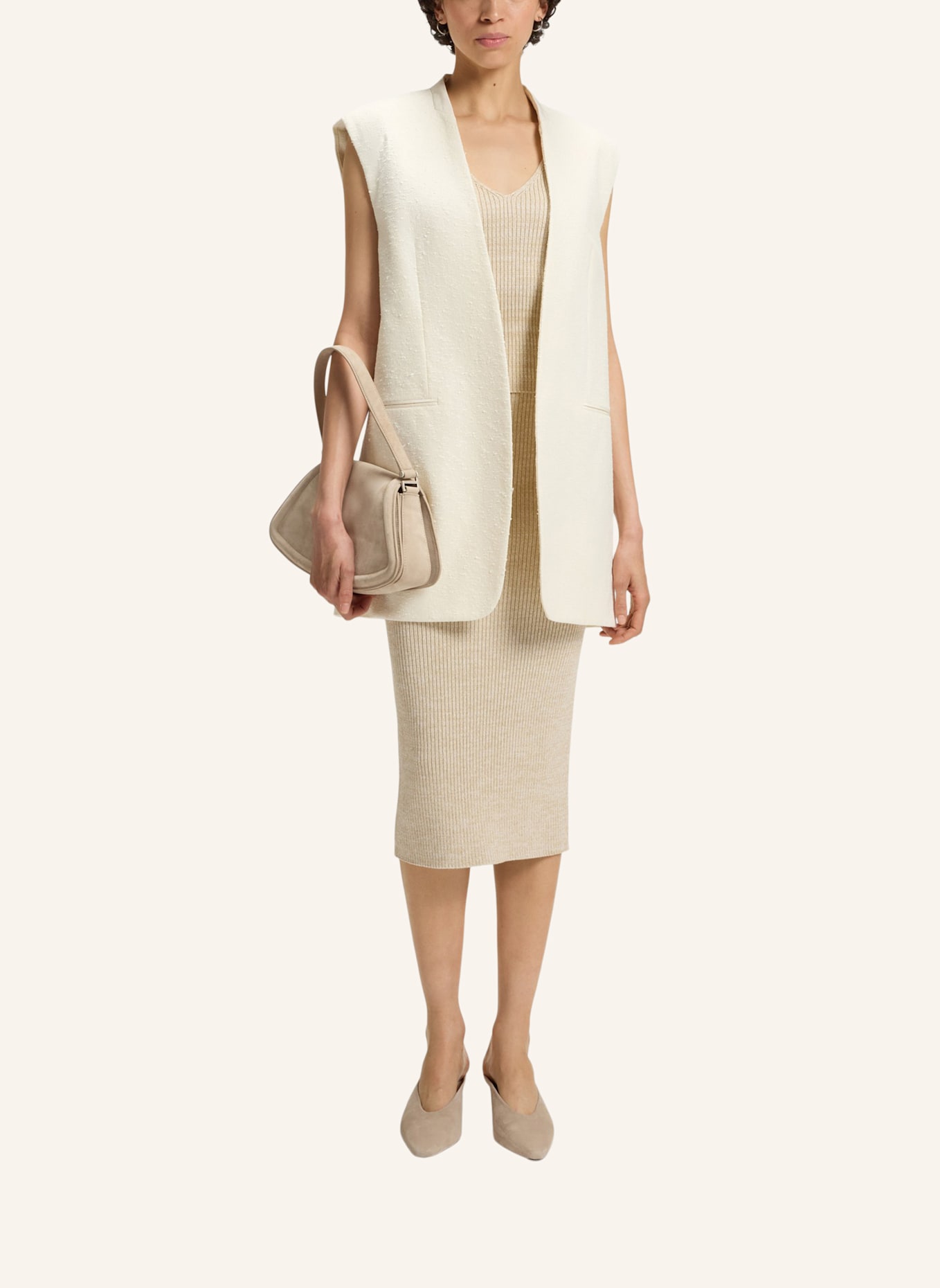 BOSS Blazer JASIA Relaxed Fit: WEISS
