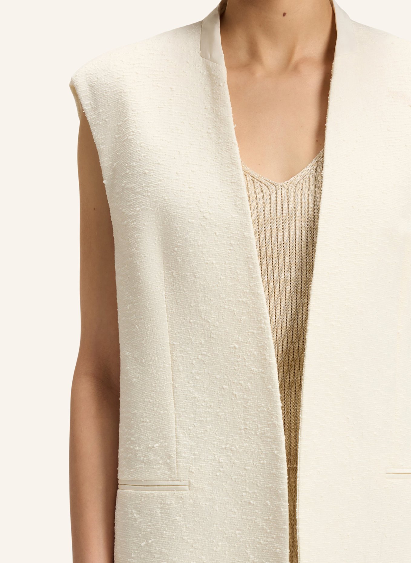 BOSS Blazer JASIA Relaxed Fit: WEISS