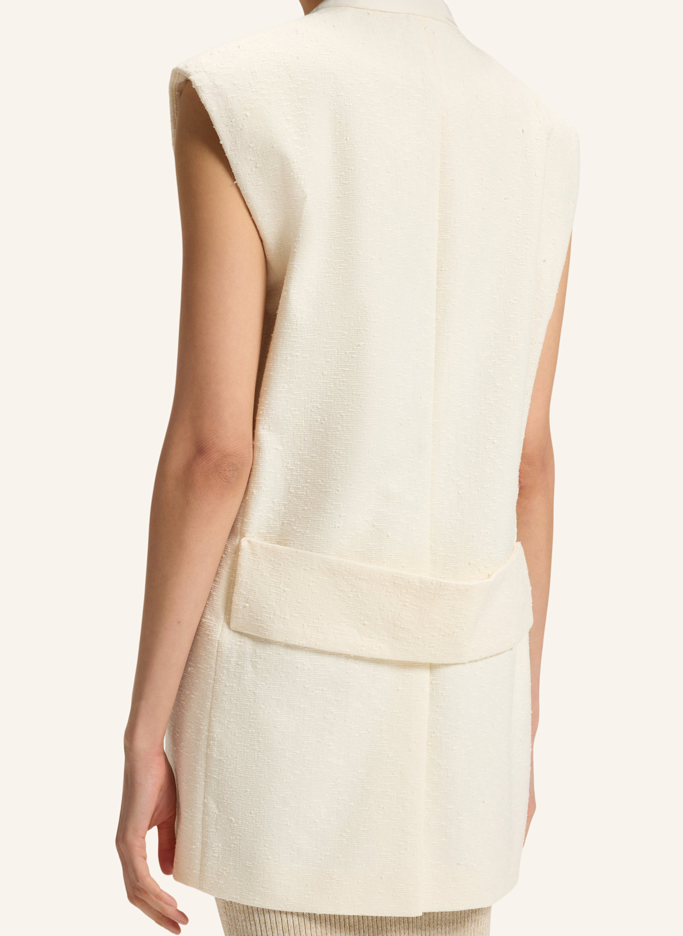 BOSS Blazer JASIA Relaxed Fit: WEISS