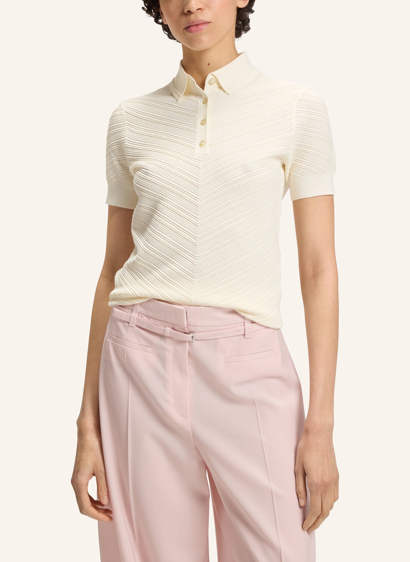 BOSS Pullover FOINTA: WEISS