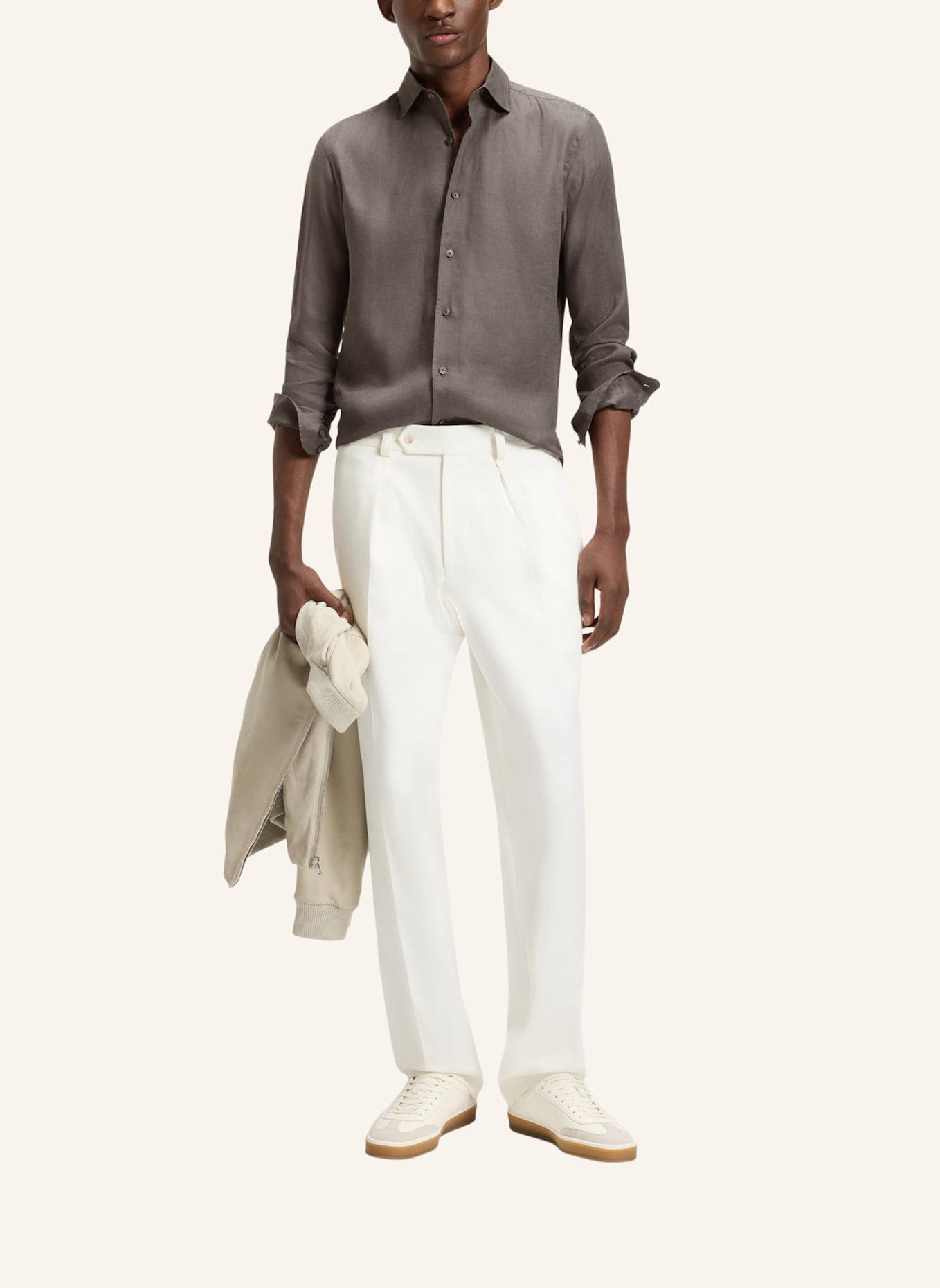 BOSS Business Hemd H-JACK-1PIECE_DB Regular Fit: GRÜN