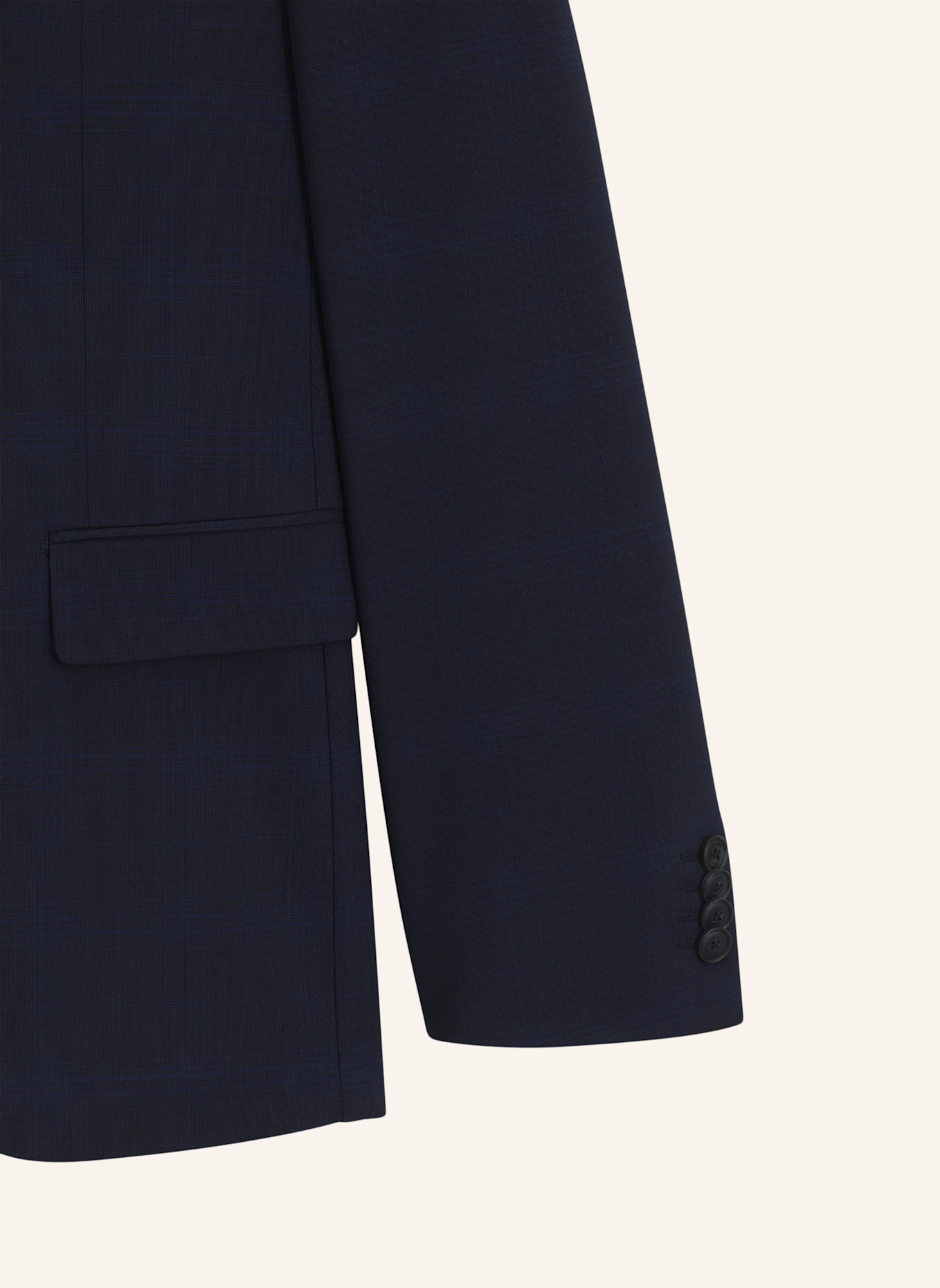 BOSS Business Anzug P-HUGE-2PCS-252 Slim Fit: DUNKELBLAU