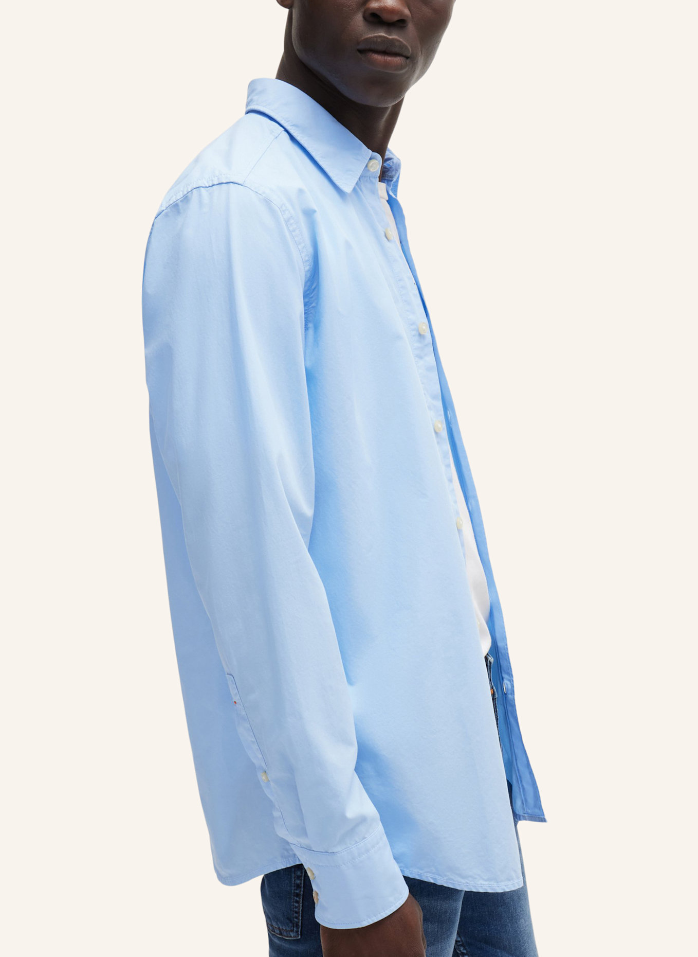 BOSS Hemd RELEGANT Regular Fit: BLAU