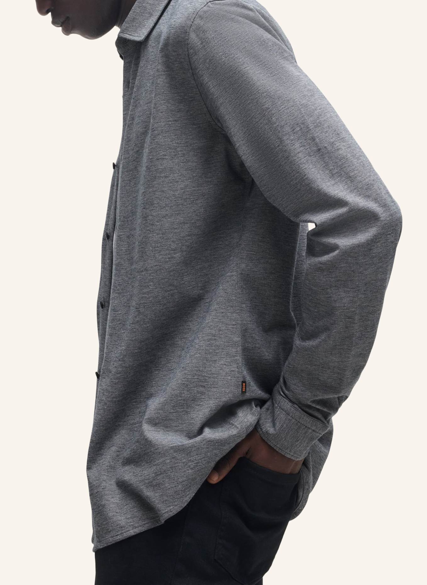 BOSS Hemd Slim Fit: DUNKELBLAU