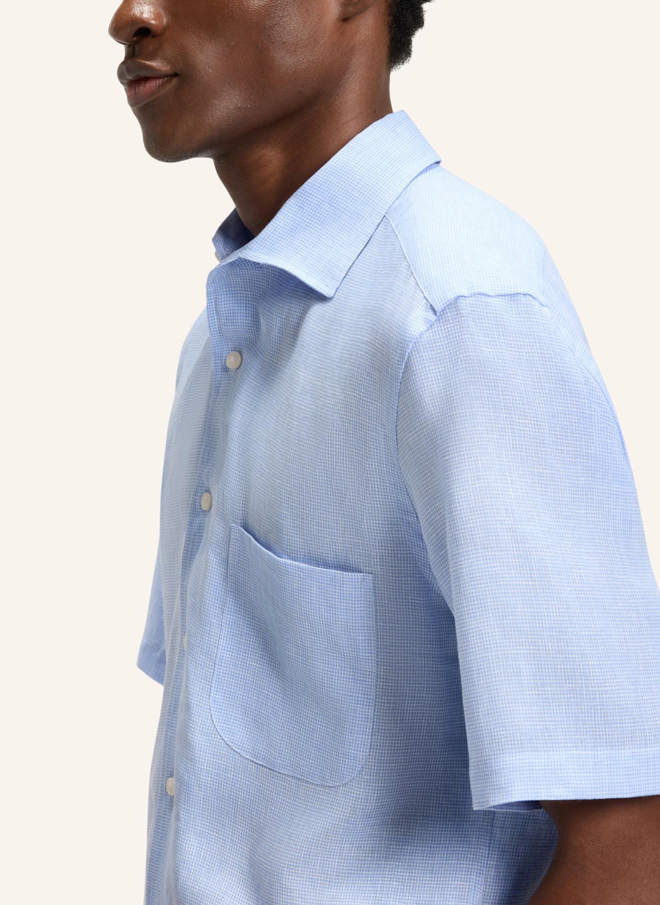 BOSS Business Hemd H-JACK-1PIE-1P-SH_DB Regular Fit: HELLBLAU