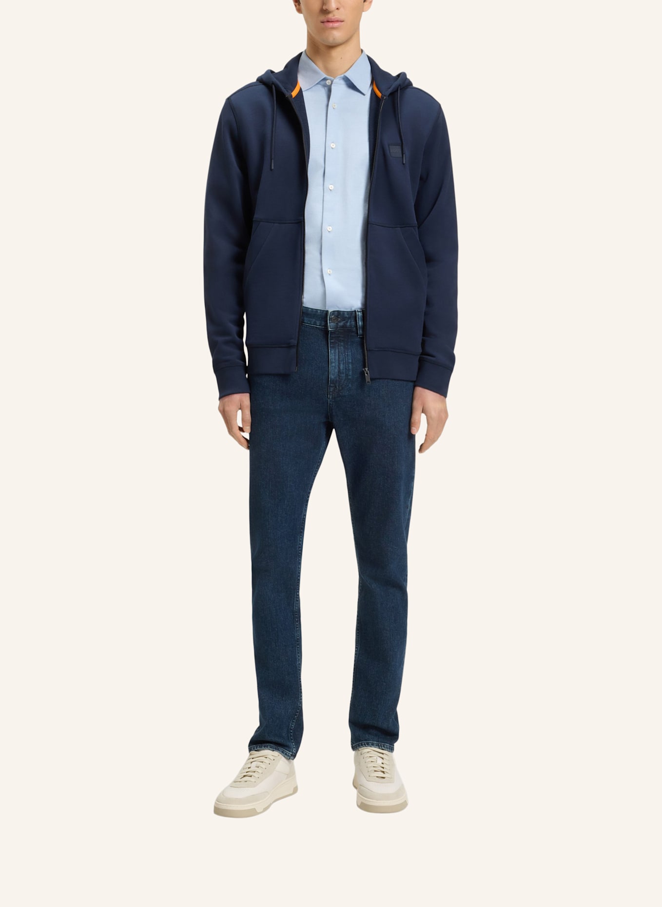 BOSS Jeans DELAWARE BO Slim Fit: DUNKELBLAU