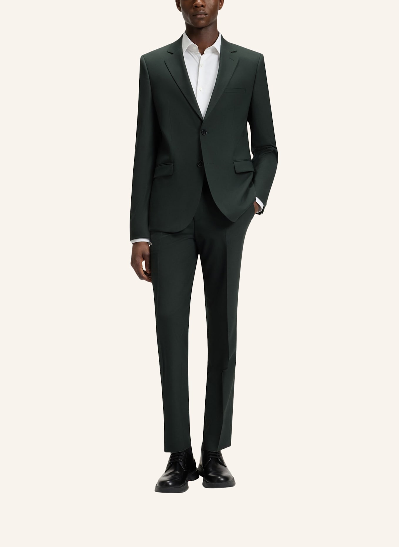 HUGO Business Anzug ARTI-HESTEN253X Extra-Slim Fit: HELLGRÜN