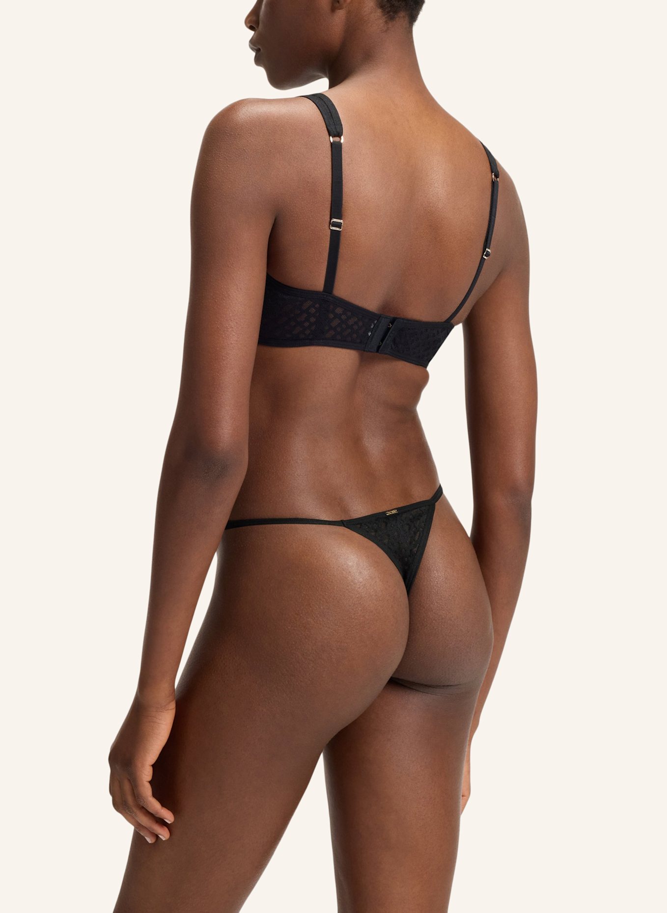 BOSS Bh TRIANGLE  B LACE: SCHWARZ