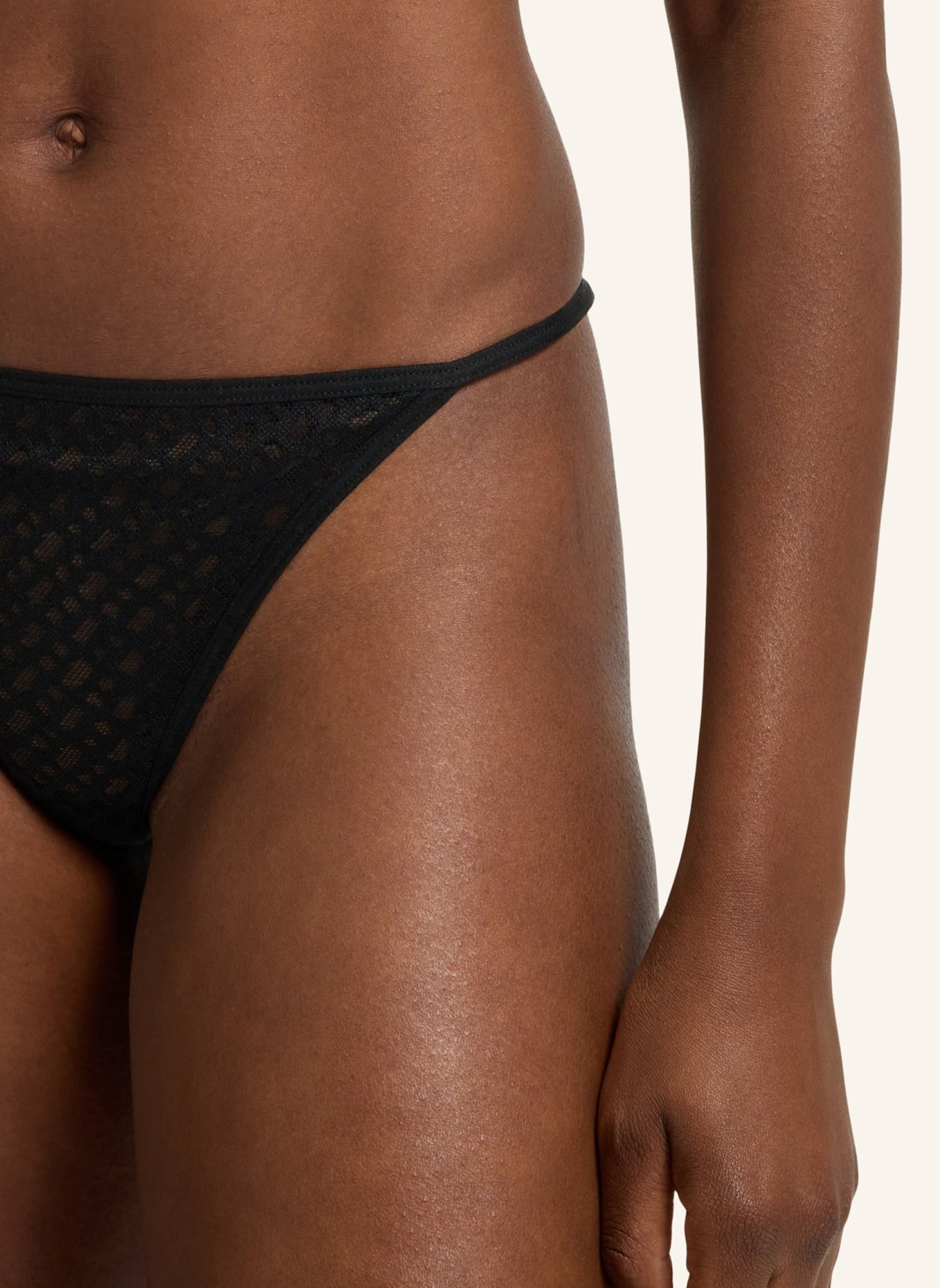 BOSS Slip STRING B LACE: SCHWARZ