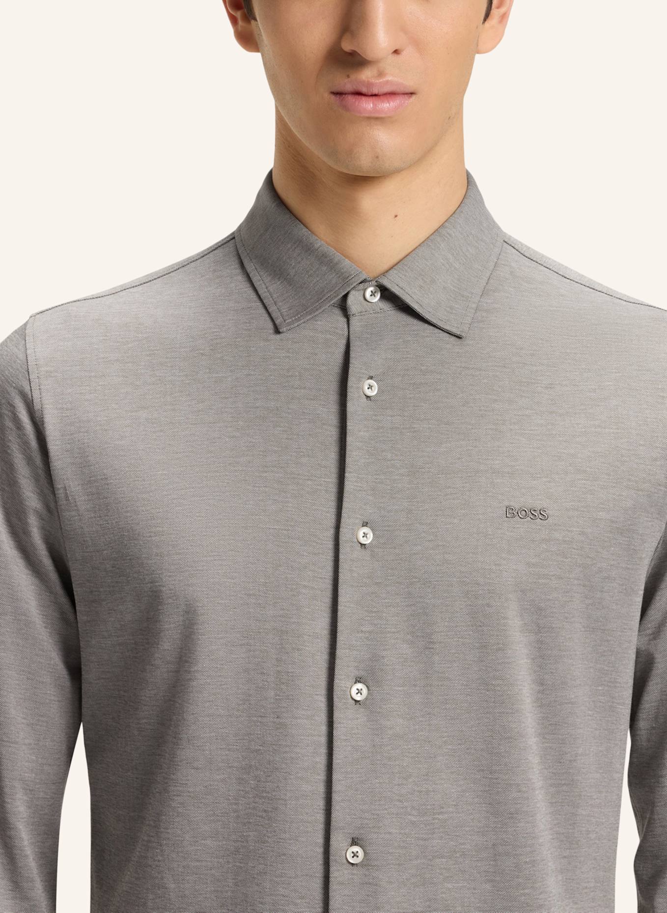 BOSS Hemd Slim Fit: GRÜN