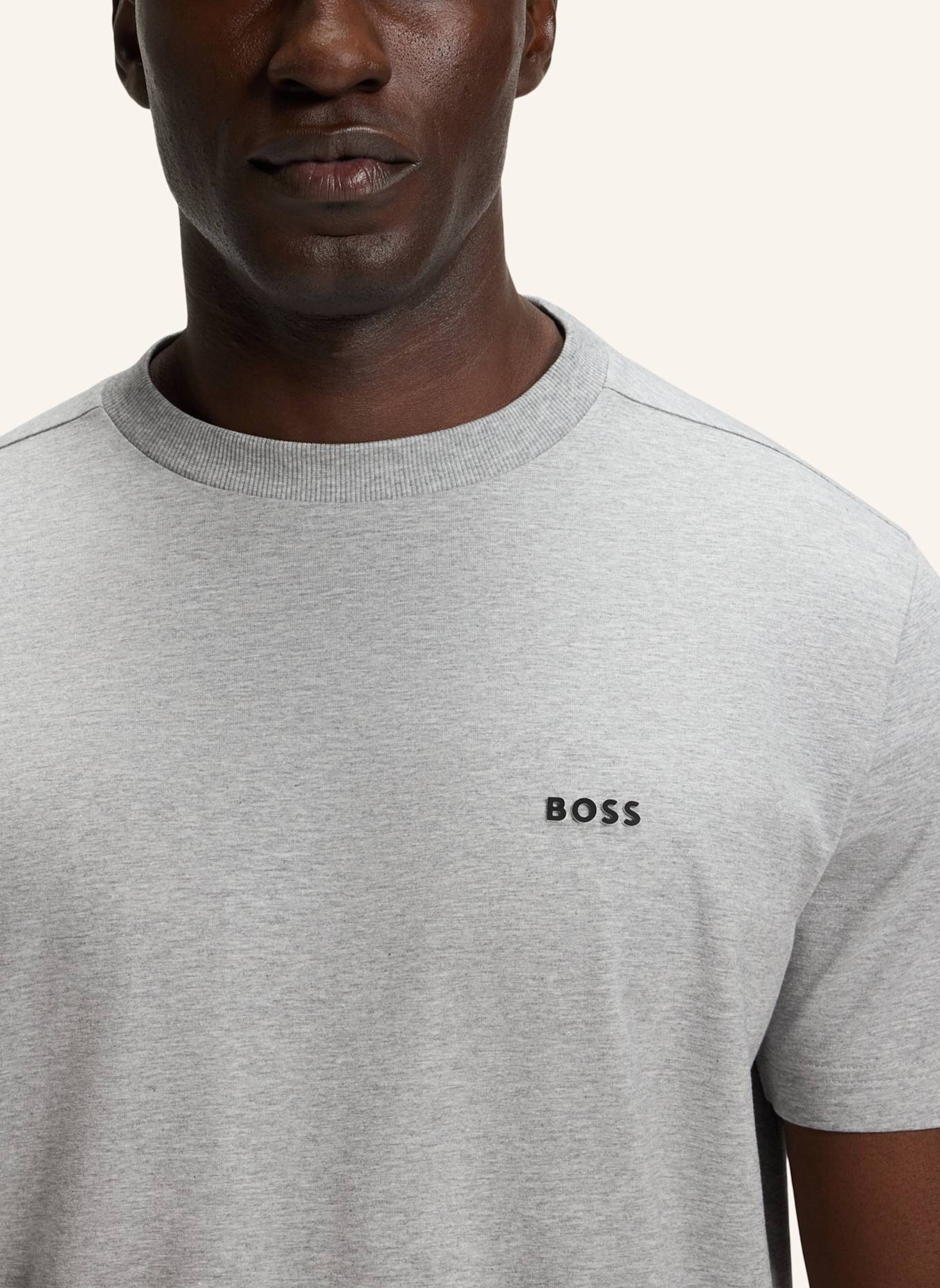 BOSS T-Shirt TEE: SILBER