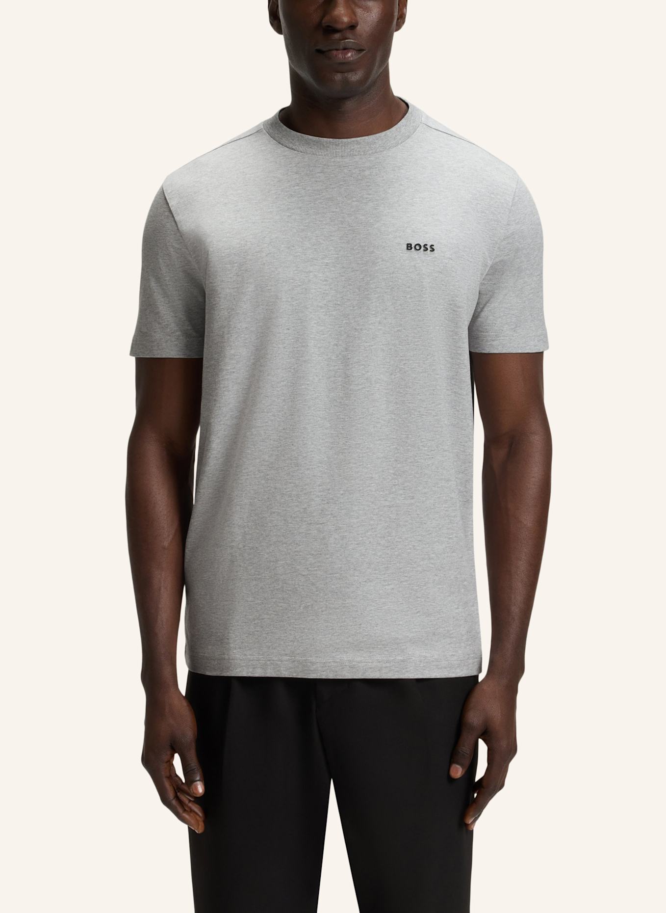 BOSS T-Shirt TEE: SILBER