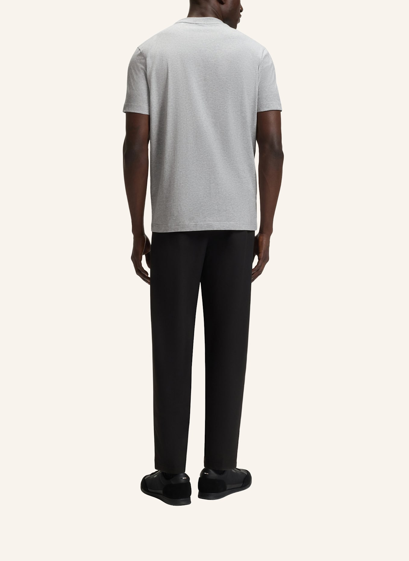 BOSS T-Shirt TEE: SILBER