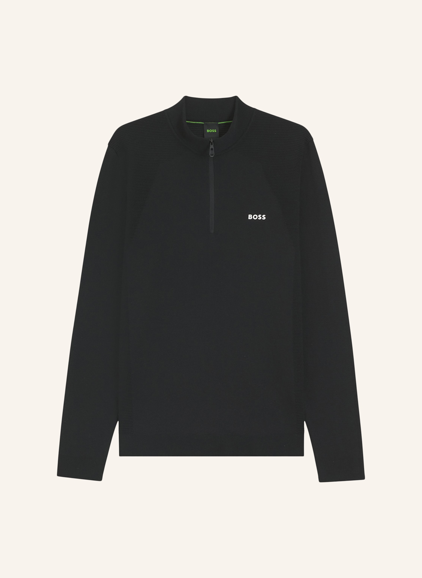 BOSS Pullover K_MOMENTUM-LITE MN Regular Fit: SCHWARZ