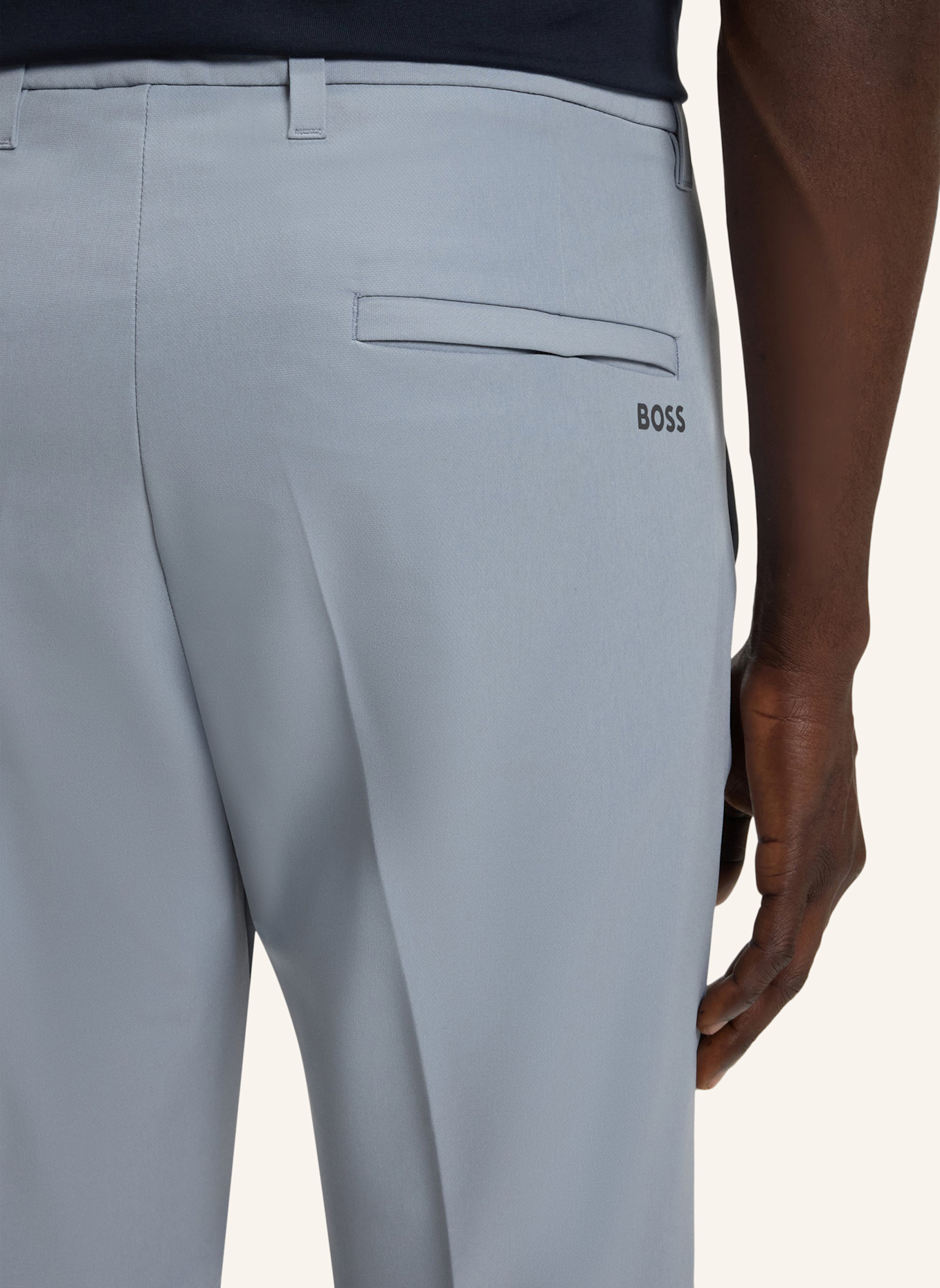 BOSS Chino COMMUTER Slim Fit: DUNKELGRAU