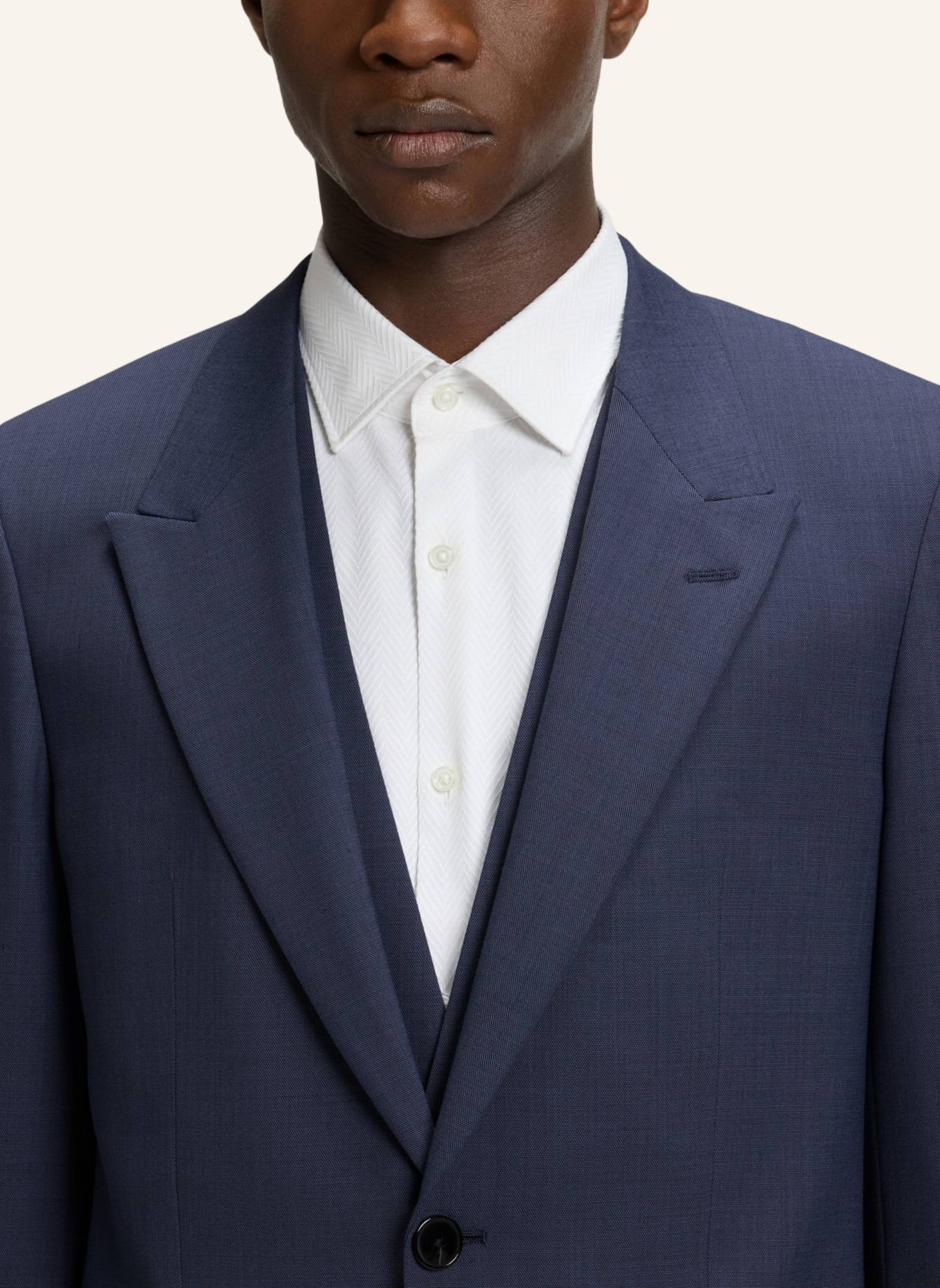 HUGO Business Anzug HENRY/GETLIN242V2X Slim Fit: DUNKELBLAU