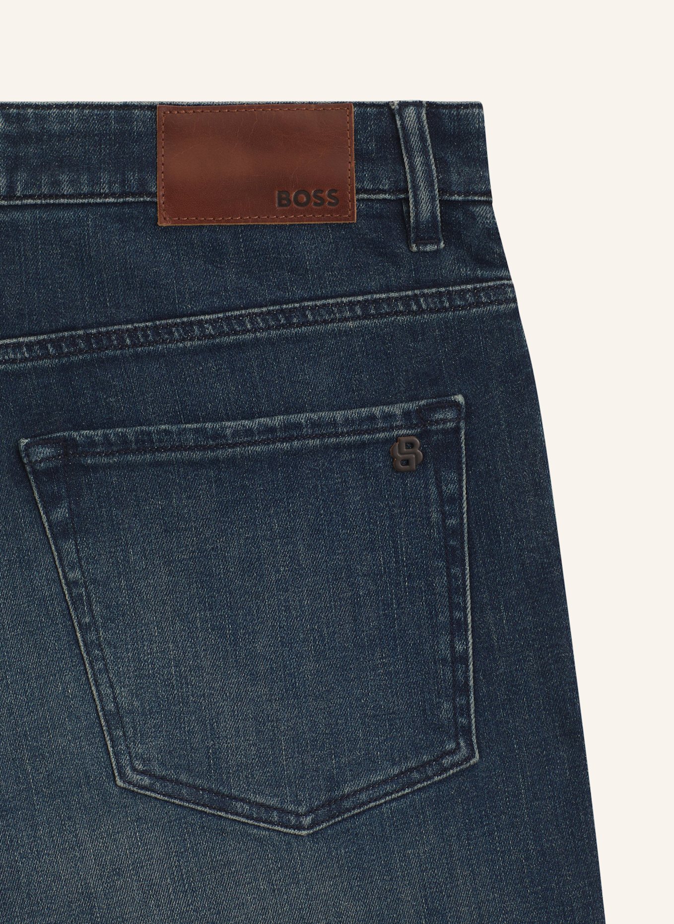 BOSS Jeans RE.MAINE BO Regular Fit: DUNKELBLAU