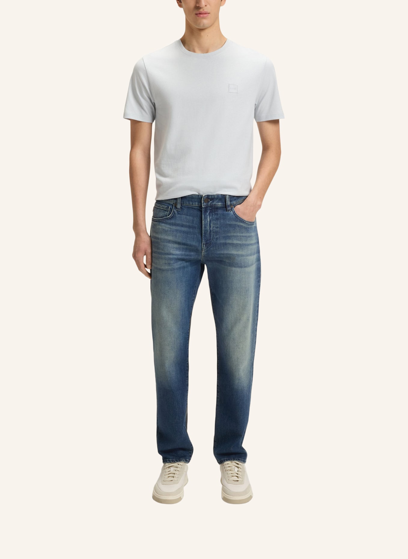 BOSS Jeans RE.MAINE BO Regular Fit: DUNKELBLAU
