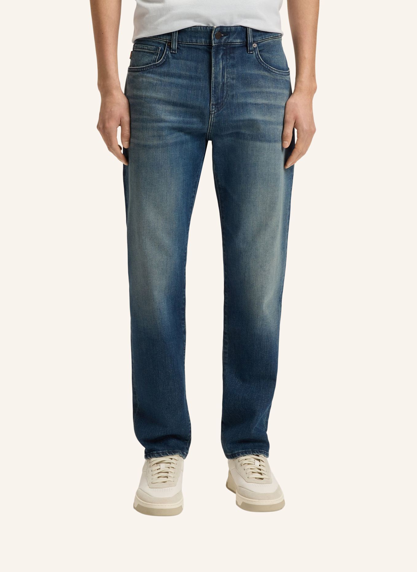 BOSS Jeans RE.MAINE BO Regular Fit: DUNKELBLAU