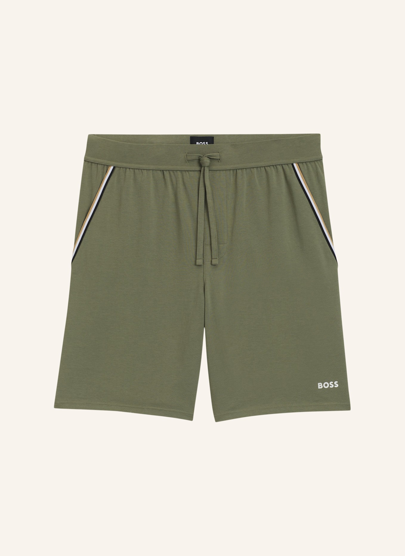 BOSS Pyjamas Unterteil UNIQUE SHORTS CW: GRÜN