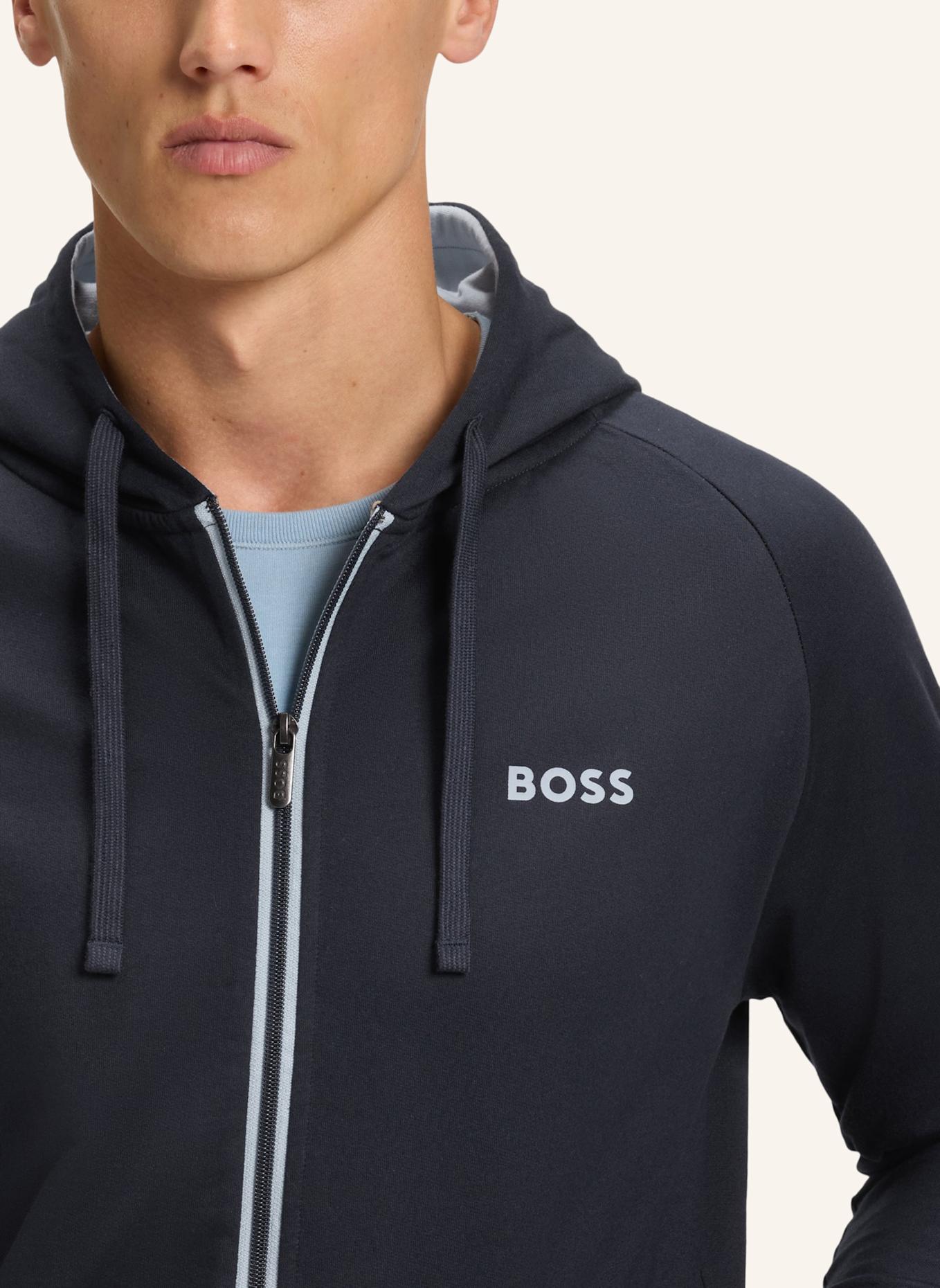 BOSS Loungewear Jacke AUTHENTIC JACKET H Regular Fit: DUNKELBLAU