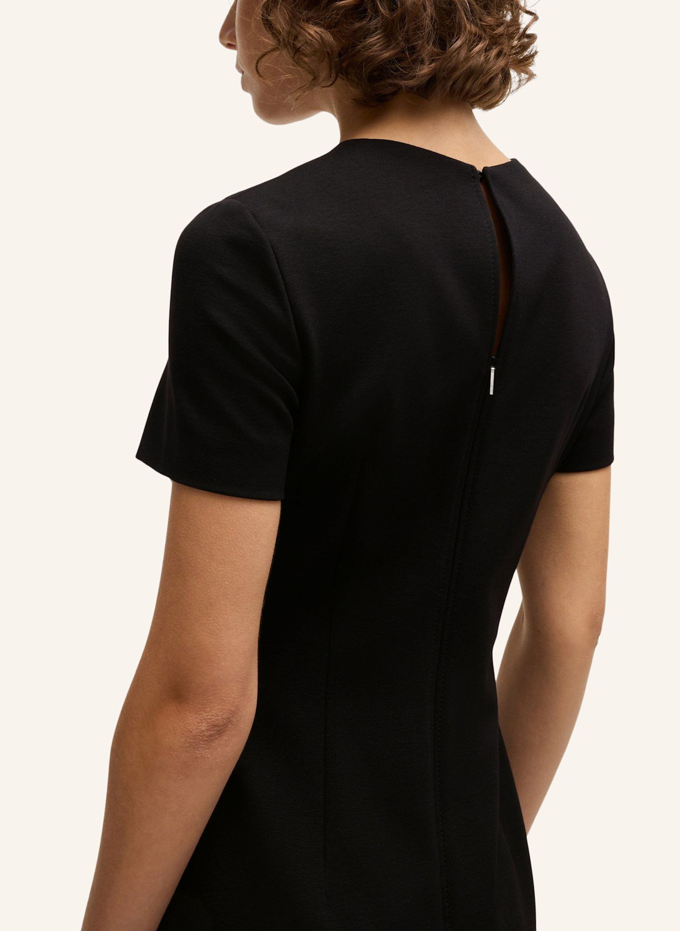 BOSS Business Kleid DONALARA Slim Fit: SCHWARZ