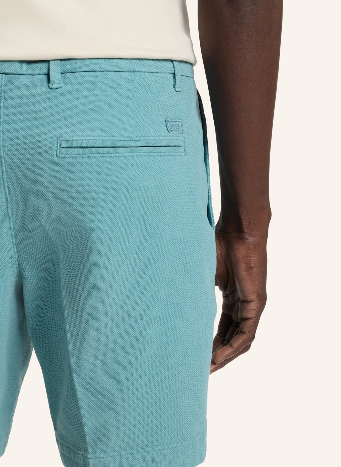 BOSS Short H-SLICE-SHORTS1 Slim Fit: HELLBLAU