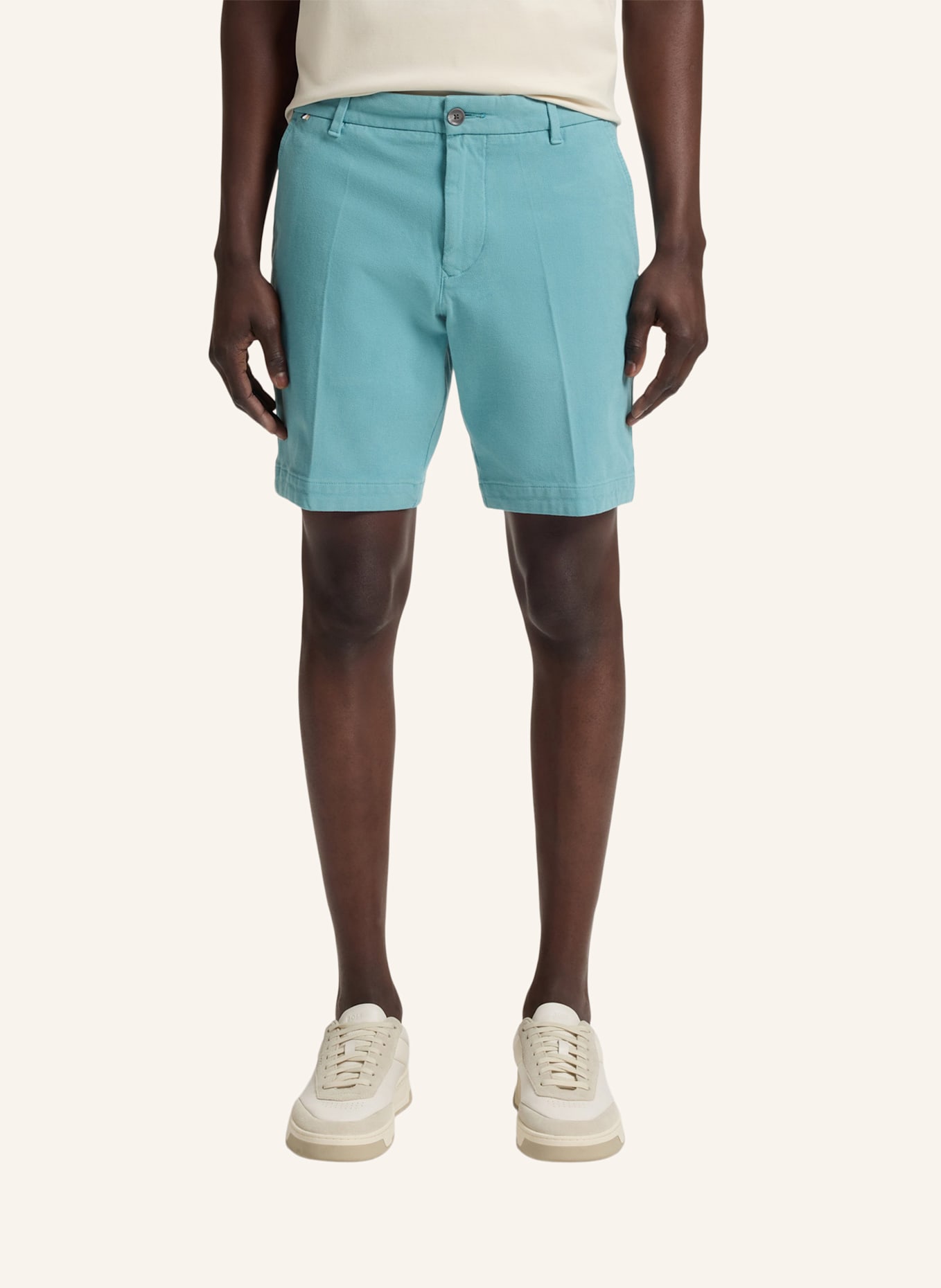 BOSS Short H-SLICE-SHORTS1 Slim Fit: HELLBLAU