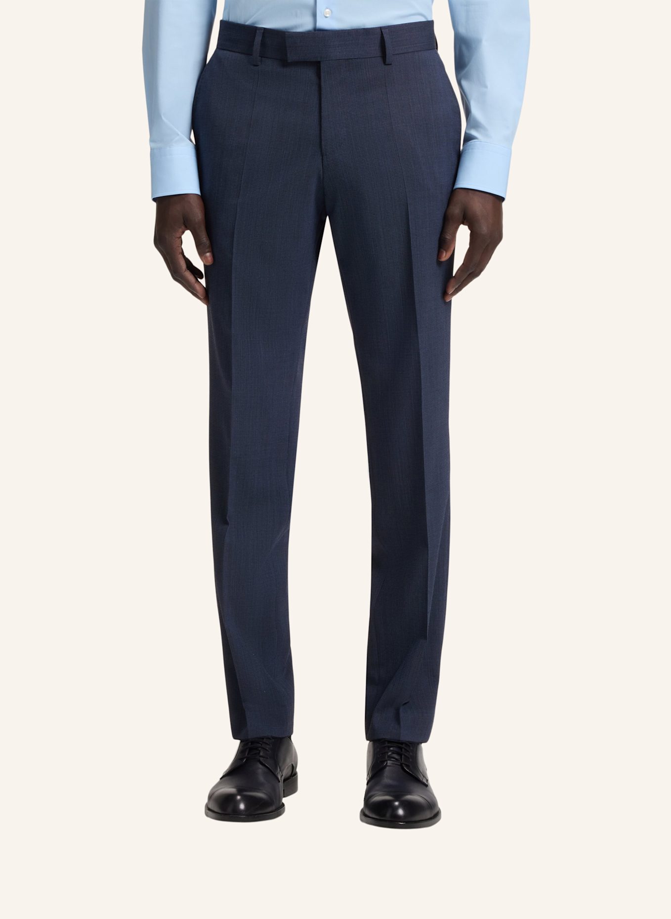 BOSS Business Anzug H-HUGE-2PCS-253 Slim Fit: DUNKELBLAU