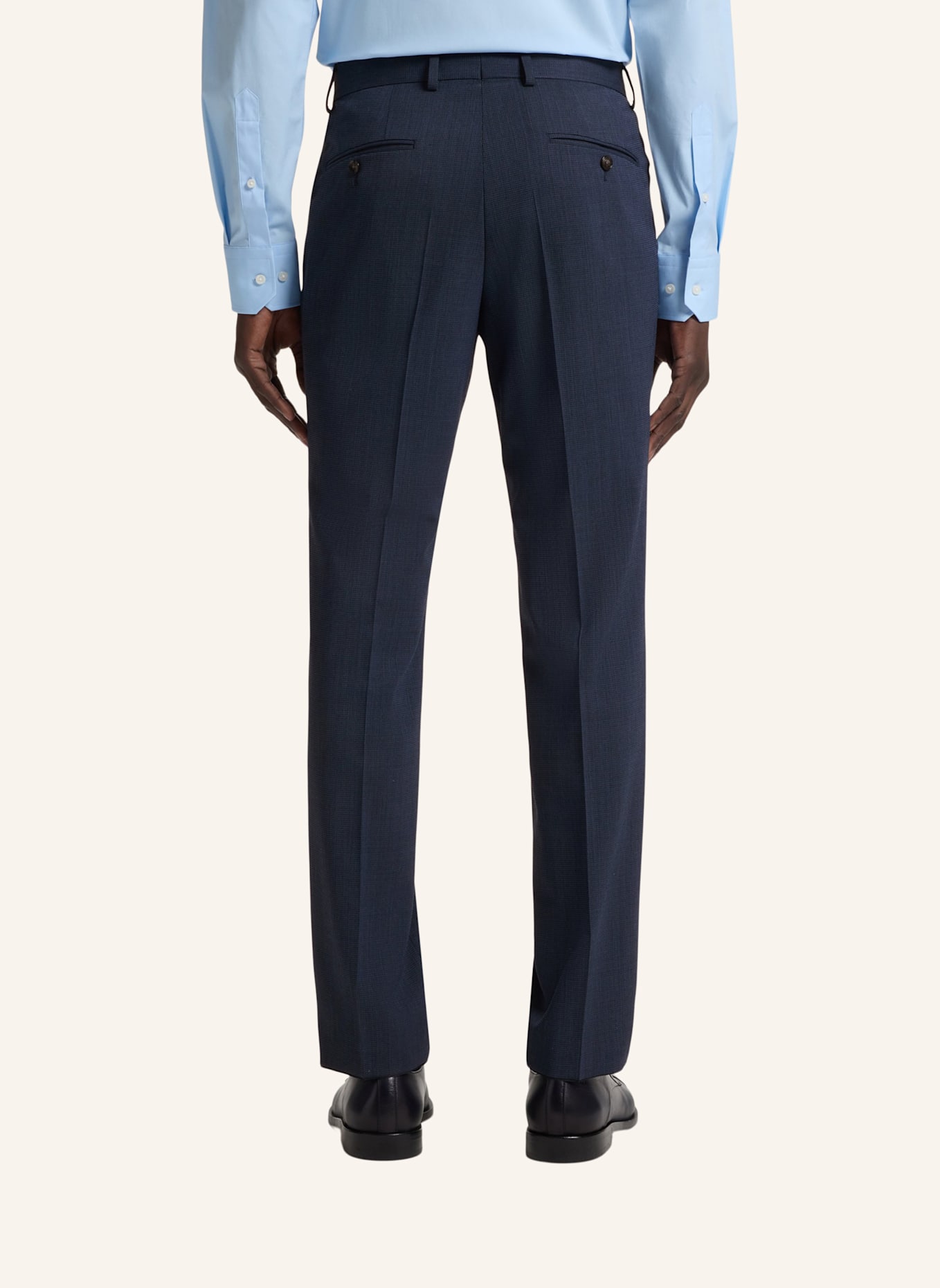 BOSS Business Anzug H-HUGE-2PCS-253 Slim Fit: DUNKELBLAU