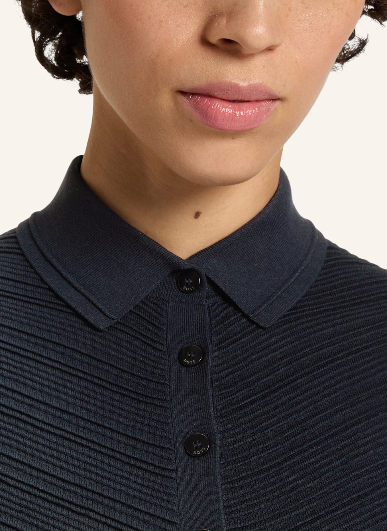 BOSS Pullover FOINTA: DUNKELBLAU