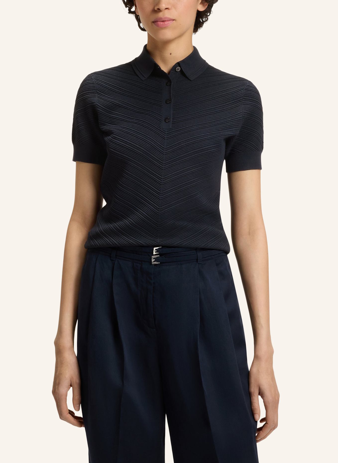 BOSS Pullover FOINTA: DUNKELBLAU