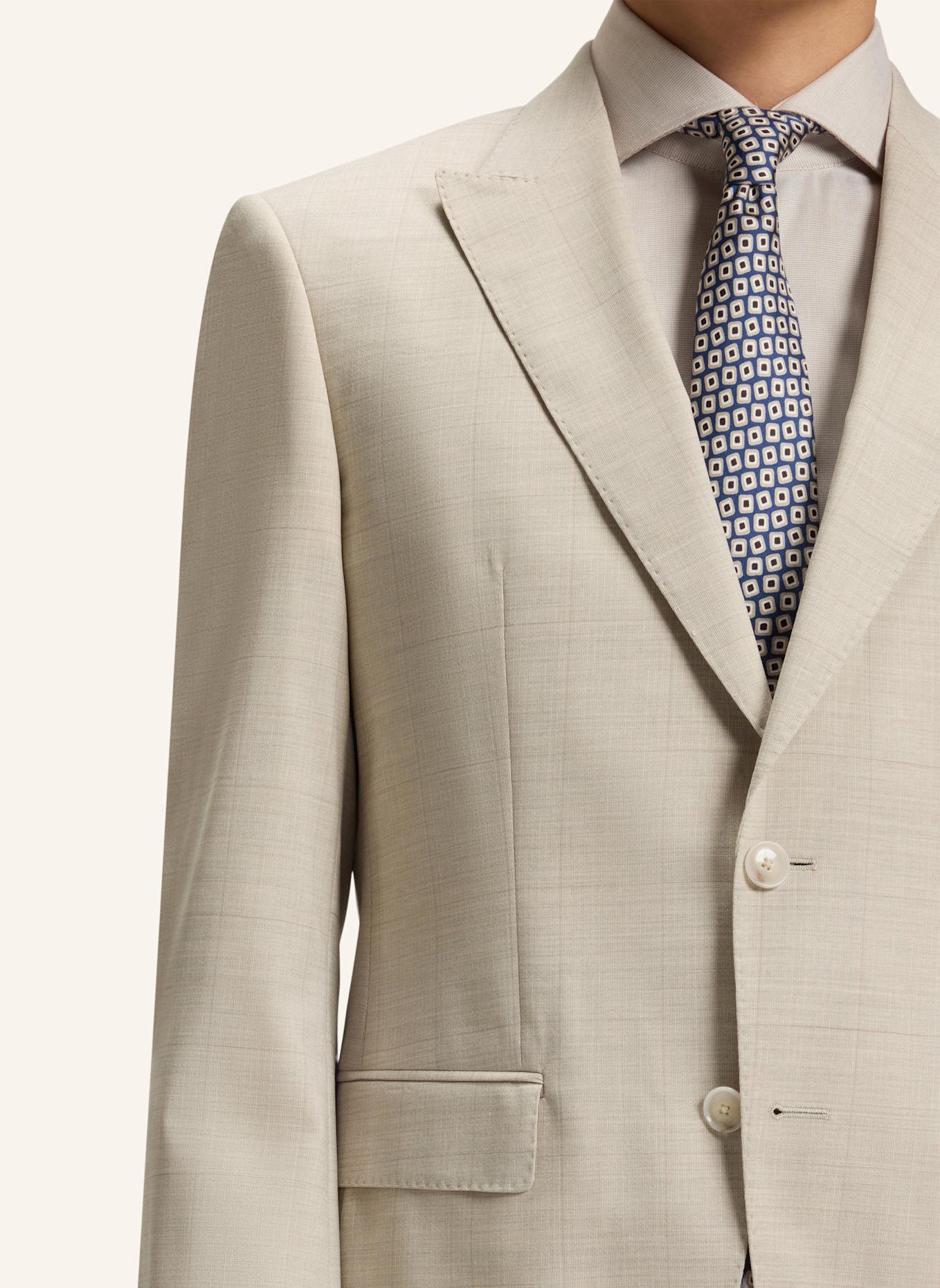BOSS Business Anzug H-HUGE-2PCS-PEAK-253 Slim Fit: WEISS