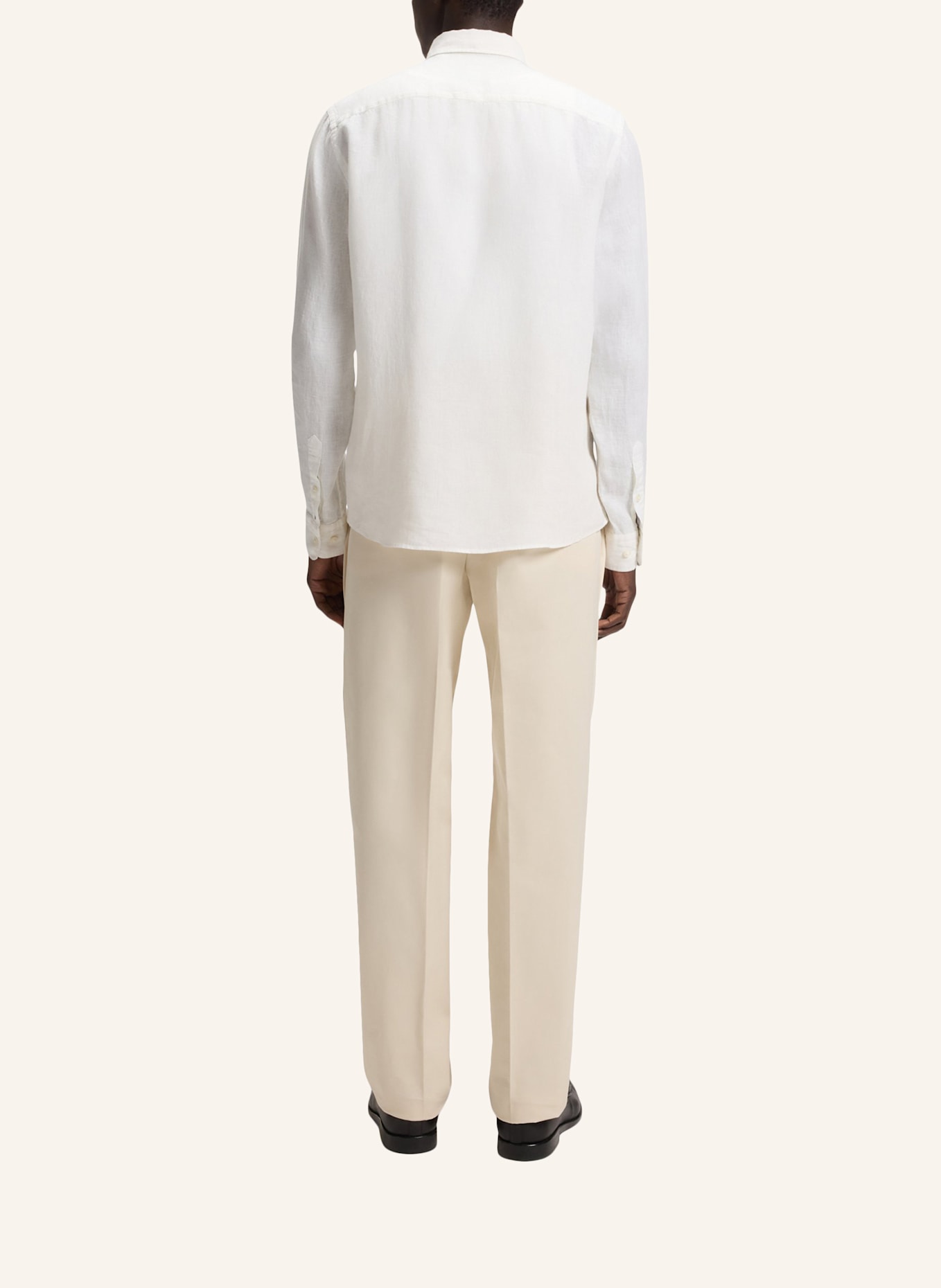 BOSS Casual Hemd H-ROAN-BD-E-C1-253 Slim Fit: WEISS